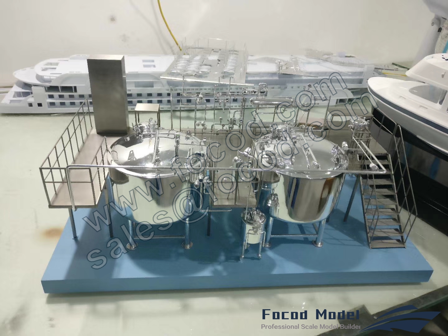 custom made model of Industrial Equipment